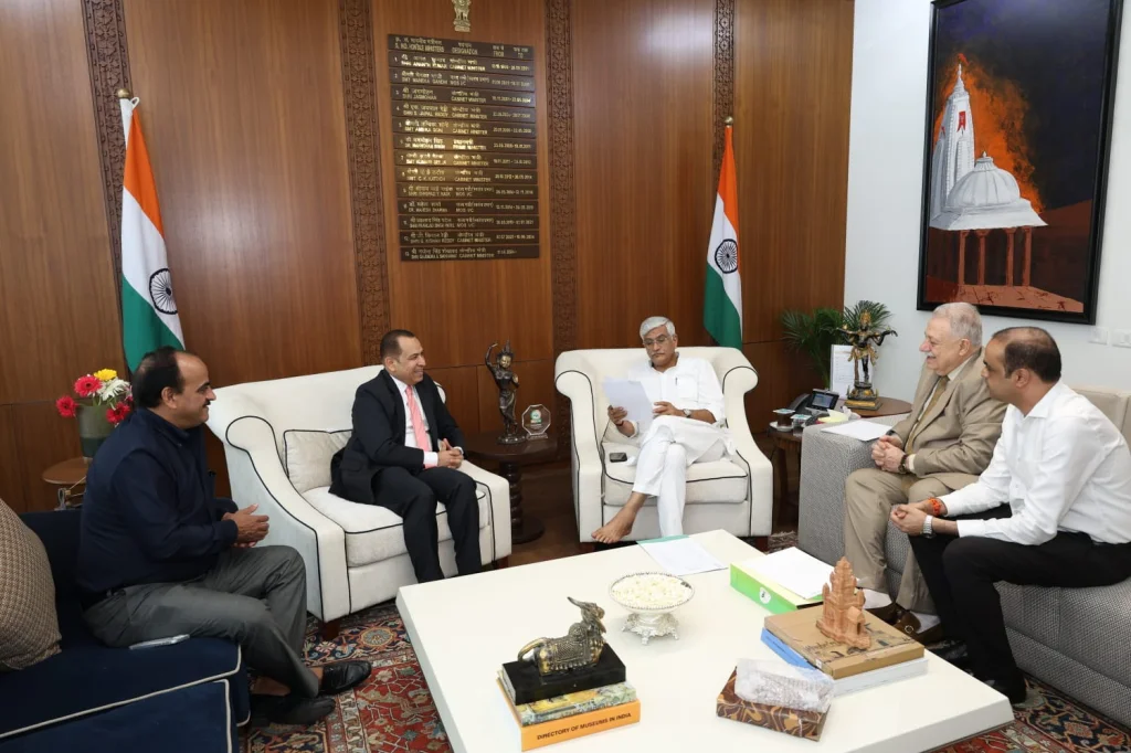 High-Level Delegation from Arab League & IACCIA Meets Union Tourism Minister Shri Gajendra Singh Shekhawat to Advance Medical Value Tourism