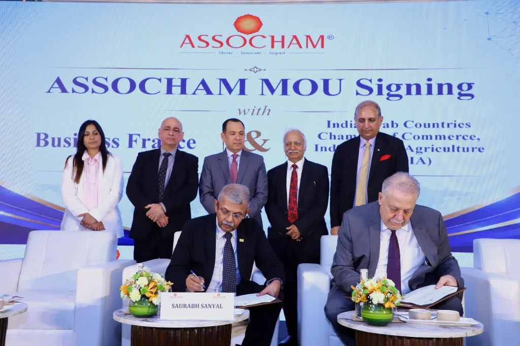 IACCIA and ASSOCHAM Sign Strategic MoU to Strengthen India-Arab Economic Cooperation